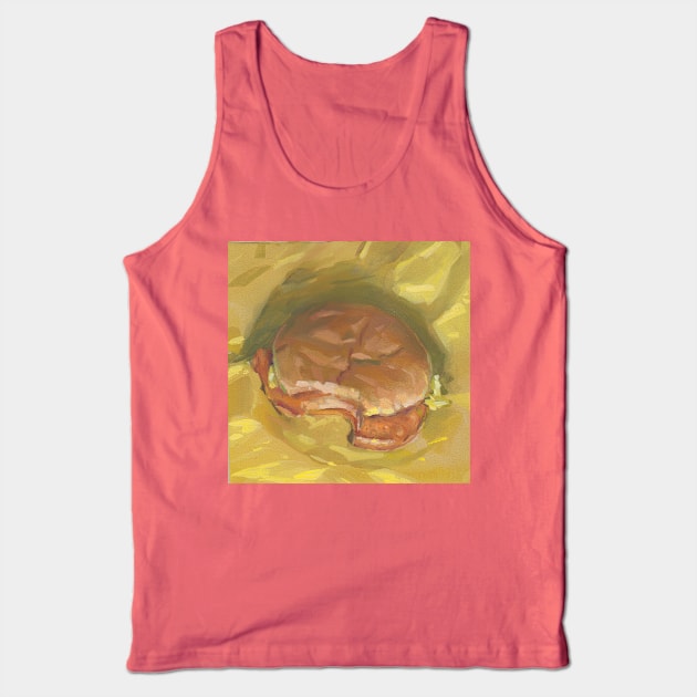 Cheeseburger Tank Top by TheMainloop
